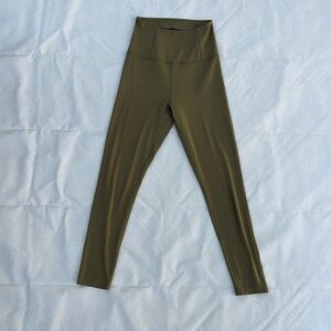 Girlfriend collective olive green yoga leggings NEW